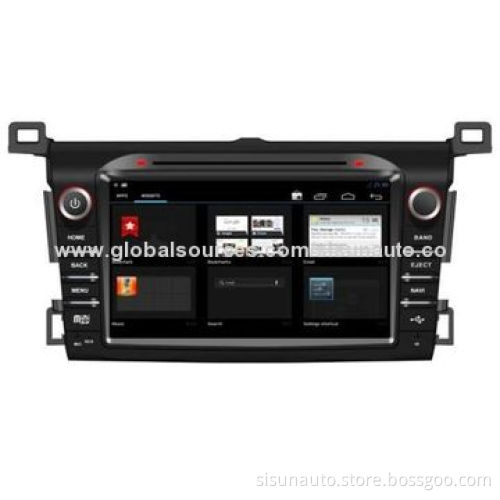 8" Android 4.1.1 OBD/OBD II 2 DIN 3G Wi-Fi Car GPS DVD Player for 2013 RAV 4, In-dash Radio Stereo